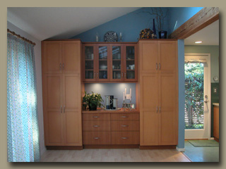 Hutch cabinets