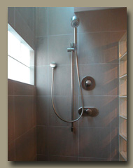 Shower in guestbath