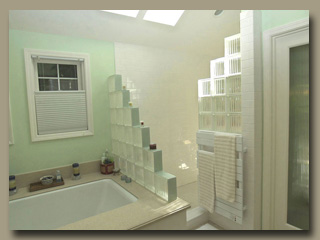 Bibber Master Bath shower