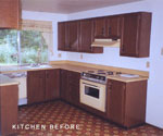 Kitchen before