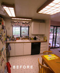 Kitchen before