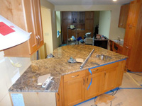 Granit counter top