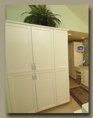 White cabinet wardrobes